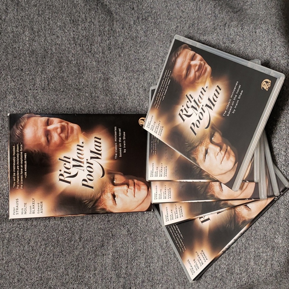 Rich Man Poor Man Complete Collection 9 DVD Set